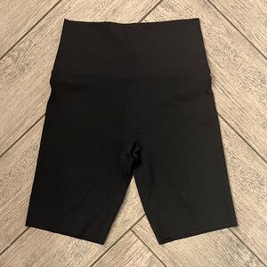 Aerie Black High-Waisted Bike Shorts